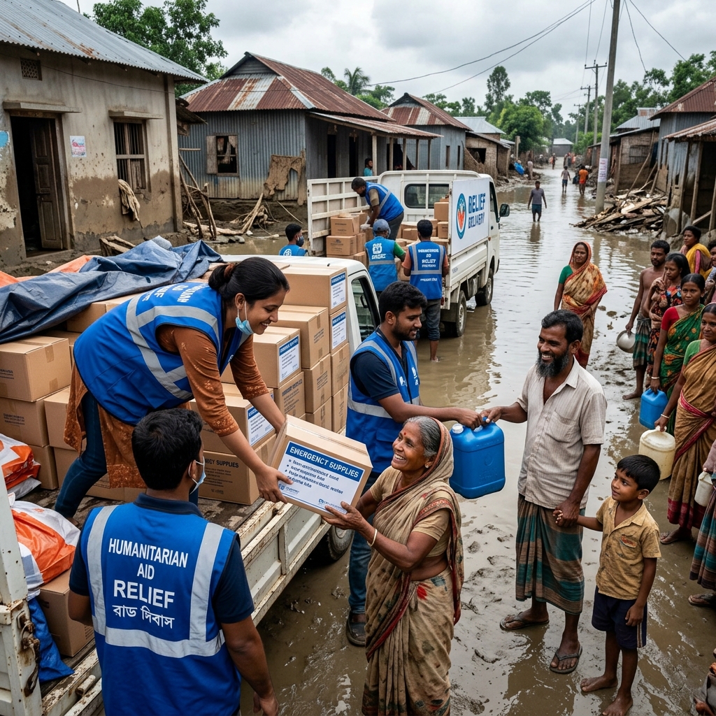 Ayuda por inundaciones
